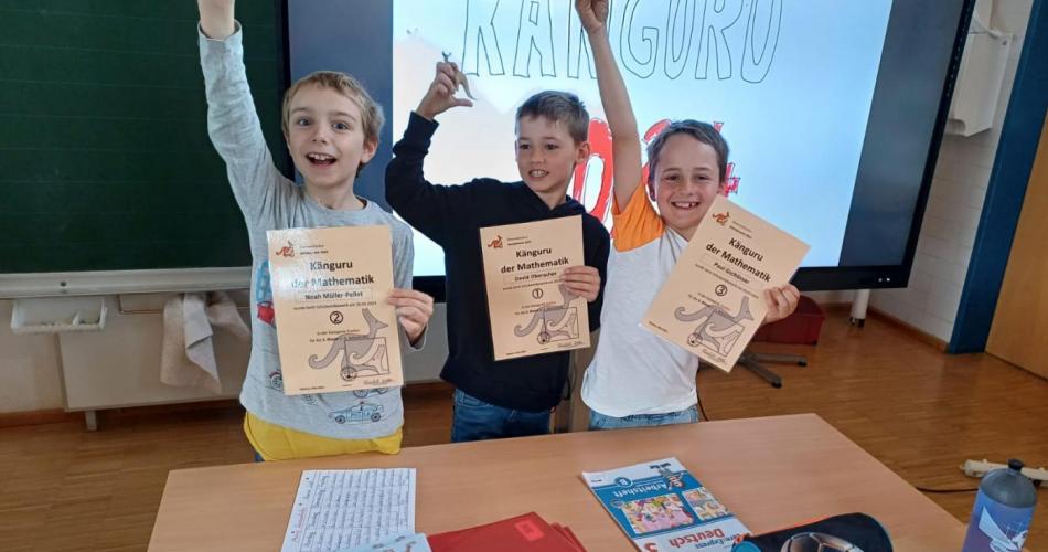 Gewinner der 3.Klasse
