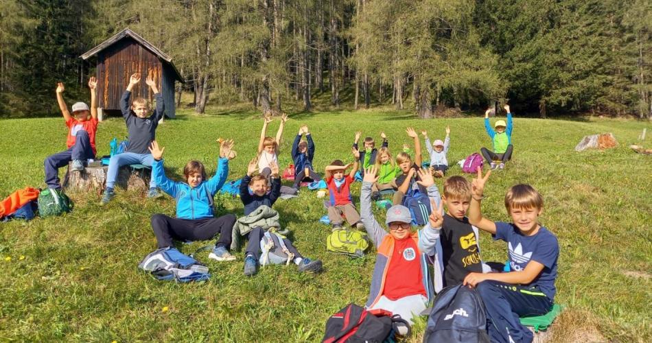 3. Klasse beim Wandertag
